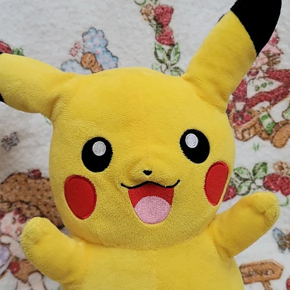Pikachu Plush With Storage - Picture 2 of 4
